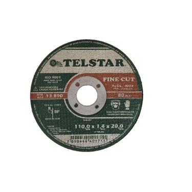 Imagem de Disco Corte Fine Cut Inox- Ferro 4.1-2` X 1,0 X 7-8` - Telstar