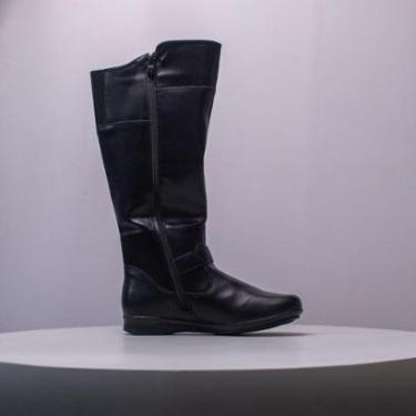 Imagem de Bota Feminina Mooncity Montaria Cano Alto 71086-Feminino
