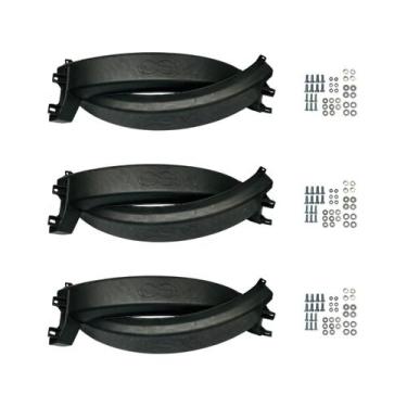 Imagem de 3 Kit Proteção Cremalheira Para Betoneira Rental Force 400L - CSM