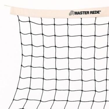 Imagem de Rede De Vôlei Master Rede 01 Faixa Algodão Com Fio De Seda Reforçada, 
