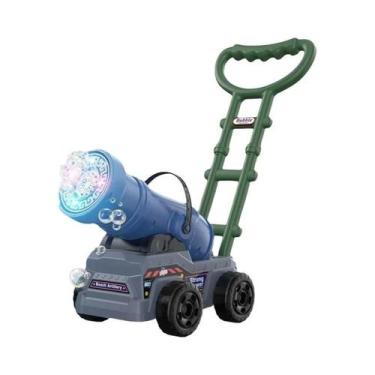 Imagem de Carrinho De Sopro De Bolha Elétrico Infantil Com Luzes, Música, Jogos 