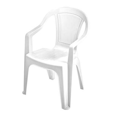 Imagem de kit 10 Poltrona de Plástico Pegasus Branco gelo - Central de embalagen