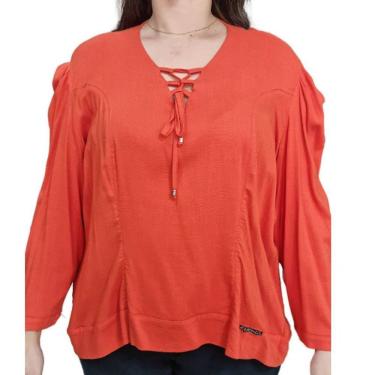 Imagem de Blusa Feminina Raio de Luz Manga 3/4 Bata