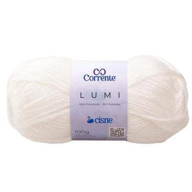 Imagem de Lã Lumi Cisne 100 Gramas 200 Metros, 000B Branco