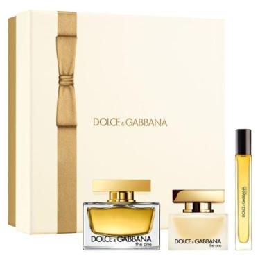 Imagem de Conjunto de 3 peças de perfume Dolce & Gabbana The One: 75 ml de Eau d