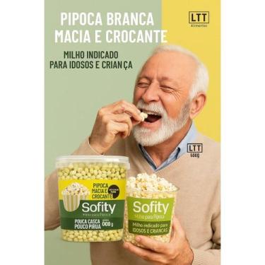 Imagem de Milho de Pipoca Tradicional Sofity 1 Kilo Para Idosos Crocante - Super