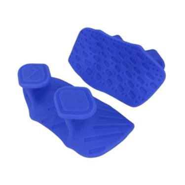 Imagem de kowaku 2x Alças de Levantamento de Peso Proteção para as Mãos Antiderrapante Barras de Barra Alças de Ginástica para Fitness Calistenia Exercícios Pull Ups, Azul