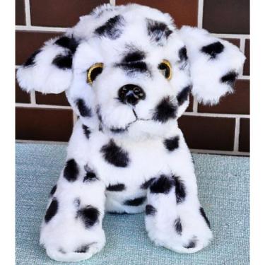 Imagem de Cachorro de Pelúcia Cachorrinho Filhote Sentado Dog - Fizzy, Dalmata