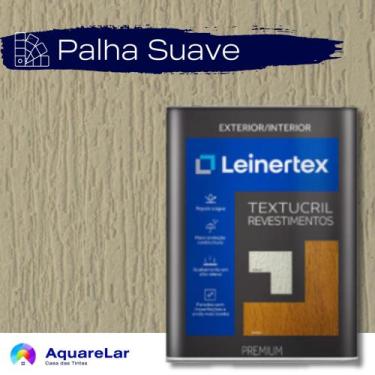 Imagem de RÚSTICO (GRAFIATO) TEXTUCRIL LEINERTEX 23Kg, PALHA SUAVE