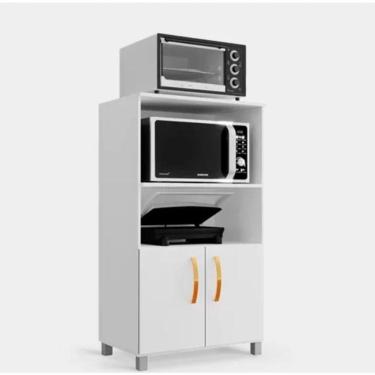 Imagem de Balcão Cozinha P/ Forno Elétrico E Microondas Multiuso