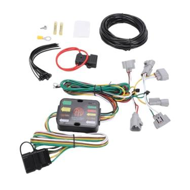 Imagem de Cryfokt 56349 Substituição de 4 Pinos Fiação do Trailer do Trailer Com Plugue e Play, Conector T Reboque Personalizado de 4 Vias T Fiação, Conector Lateral do Veículo de Conexão Estável