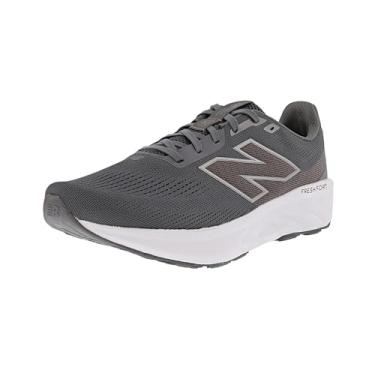 Imagem de New Balance Tênis de corrida masculino 520v9, Castlerock/Earth Shadow/Urgent Red, 8 X-Wide