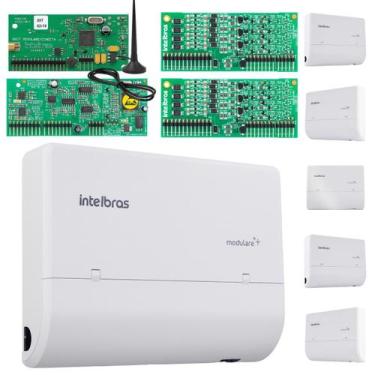 Imagem de Intelbras PABX Central Telefônica Modulare Mais 2x12 Equipada com Plac