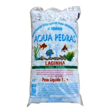 Imagem de Aqua Pedras Cascalho Laginha N2 1Kg Decoração Aquário