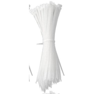 Imagem de Abraçadeira Nylon Enforca Gato 3,6X150Mm Branco Com 1000 Un
