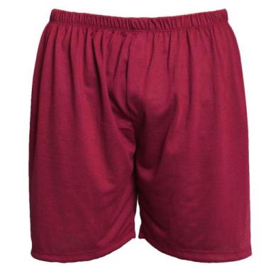 Imagem de Samba Canção Malha Lisa WLS Modas Cueca Básica Roupa Para Dormir Linha