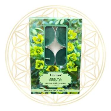 Imagem de Vela Aromática Para Rechaud Indiana Goloka, ARRUDA