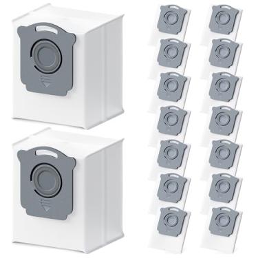 Imagem de Sacos de substituição para aspirador de pó compatíveis com iRobot Roomba i7, i7+, i3, i3+, i1+, i4, i4+, i6, i6+, j7, j7+, i8, i8+, s9, s9+ Plus, i & s & j Series Clean Base Sacos de eliminação