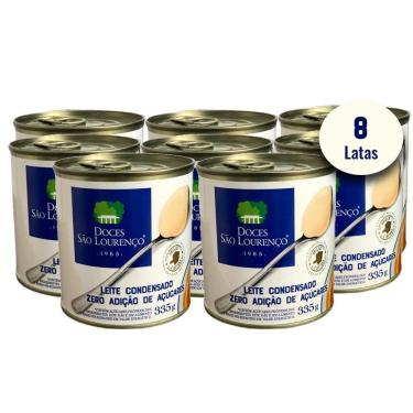 Imagem de Leite Condensado Diet São Lourenco 335G  8 Latas 