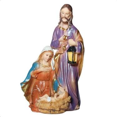 Imagem de Presépio De Natal Jesus Maria José Enfeite Mesa Natalino - Zein Natal