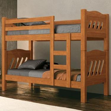 Imagem de Beliche Pérola Reforçada Vira Duas Camas Robustas ate 120kg, Envio Ime