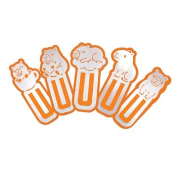 Imagem de Kit 5 Clips Capivara em Metal – Marcadores de Página Fofos e Decorativos | Clipes de Aço Inox com Detalhes Coloridos | Acessório Criativo para Livros, Cadernos e Presentes