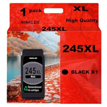 Imagem de NINKLER Cartuchos de tinta preta 245XL de substituição para Canon 245XL Cartucho de tinta preta compatível com Pixma MX490 MX492 MG2522 MG3022 MG2520 TS3100 TS3122 TS3300 TS3322 TR4522 Impressora (1