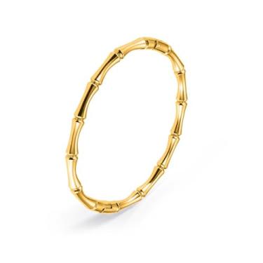 Imagem de Joias de aço inoxidável pequena pulseira clássica prata tendência pulseira masculina (ouro 2)