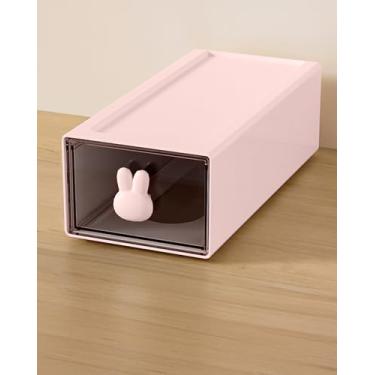 Imagem de Organizador de mesa de escritório com gavetas, estojo multifuncional para lápis e caneta, organizador de mesa para escritório e casa DJA1241-02