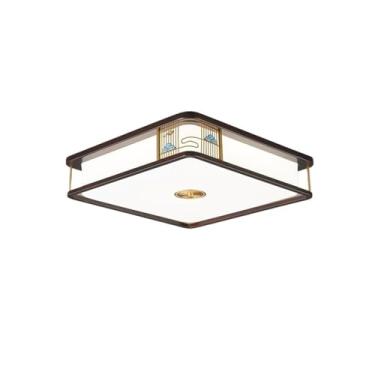 Imagem de Luz de teto Luminária de teto decorativa com cúpula PVC moderna para cozinha Entrada Corredor Banheiro