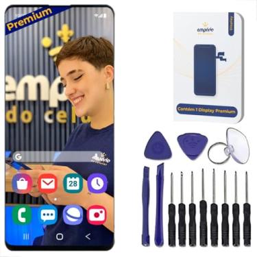 Imagem de Tela Frontal Touch Lcd Display Compatível A21s A217 Premium Preto