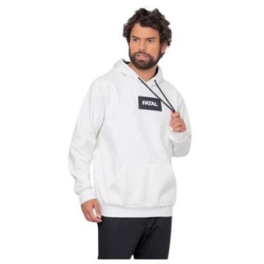 Imagem de Casaco de Moletom Fatal Fechado Fechado Off White-Masculino
