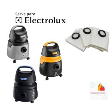 Imagem de Saco Para Aspirador De Pó Eletrolux A10 Smart com 3 Unidades - Porto-P