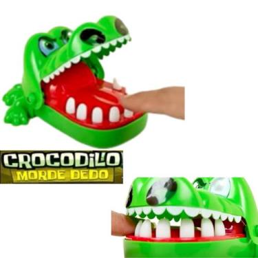 Imagem de Brinquedo Infantil Jacaré Morde Dedo Crocodilo Dentista Novo - Art Bri