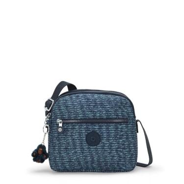 Imagem de Kipling Bolsa tiracolo estampada Keefe, Midnight Threads, 8.25''L x 7.75''H x 5''D