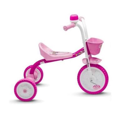 Imagem de Triciclo Infantil Menina Nathor - You 3 Girl - Alumínio