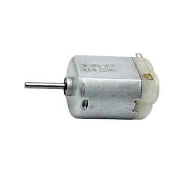 Imagem de 130SA-14130 Escova de metal precioso acionador de partida eletrônico DC 3 V ~ 6 V 13800 RPM motor magnético de alta velocidade 14 mm eixo longo para modelo de barco de carro de brinquedo