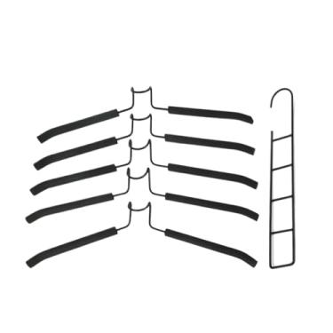 Imagem de Cabides que economizam espaço, cabide acolchoado de espuma multicamadas | Organizador de roupas removível para armário, dormitório, lavanderia, quarto, entrada, guarda-roupa