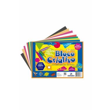 Imagem de Bloco Criativo A3 297X420Mm 32F 120G Cores 6736 Romitec