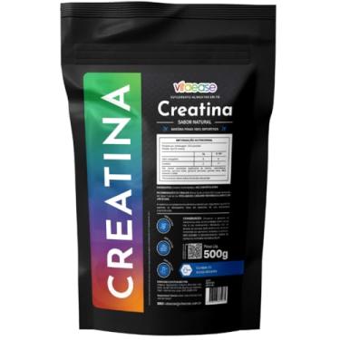 Imagem de vitaease - Creatina Pura Monohidratada Micronizada 500g | 100% Importada (500g, Sem sabor)