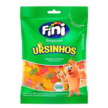 Imagem de Bala de Gelatina Ursinhos Fini 90g