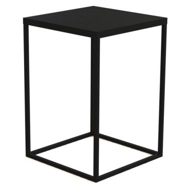 Imagem de Mesa Lateral G Cube Preto - Artesano