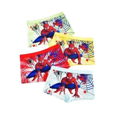 Imagem de Cuecas De Algodão Disney Para Crianças, Homem-Aranha, Vingadores, Froz