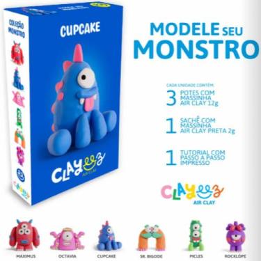 Imagem de Clayeez creative 38g monstro gelele 4010, 3