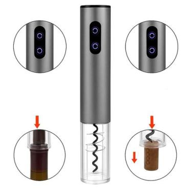 Imagem de Abridor De Vinho Elétrico Kit Luxo Para Adegas - Relet