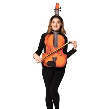 Imagem de Fantasia de Violino Instrumentos Musicais Fiddle Fantasias de Festa Cosplay Adulto, Tamanho Único