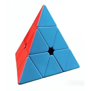 Imagem de Cubo Magico Pirâmide Triângulo Profissional 3x3x3 Elegante E Portátil Proporcionando Mais Diversão