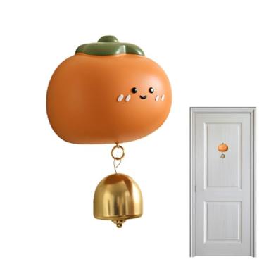 Imagem de Campainha Magnética | Ornamento de Sino de de Latão,Campainha de Entrada para Porta de Loja em Latão | para Entrada da Frente Acesso à Loja Portão de Jardim de Quinta e