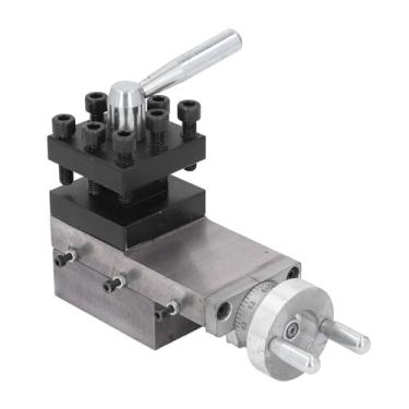 Imagem de Jopwkuin Mini Suporte de Ferramenta de Torno, Braçadeira Deslizante, Ajuste Compacto para Torno Mx 210 Wm 210, Material de Ferro Fundido, para Processamento de Máquina-ferramenta