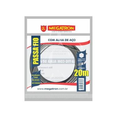 Imagem de Passa Fio Conexão 20m Cinza - MEGATRON
